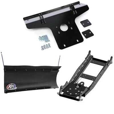 Kit de arado de productos KFI para Kawasaki PROFX/T KAF1000 2024-2026 con hoja de polietileno de 60" Foto 1 de 3