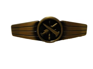 BW- Metall-Tätigkeitsabzeichen   Überwasserwaffen Personal   in bronze - Bild 1 von 2