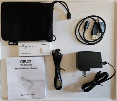 Asus WL-330N3G Mobile wireless router - Image 1 of 2