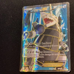 Aggron EX (153 Full Art) 153/160 XY - Primal Clash Holo - Foto 1 di 22