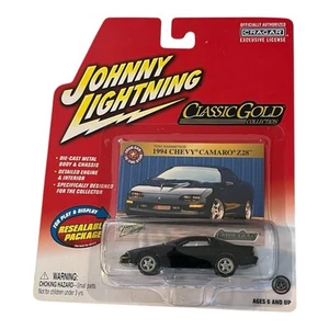 White Lightning Johnny Lightning Classic Gold 1994 Chevy Camaro Z28 BLACK - Picture 1 of 2