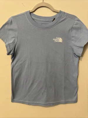 North Face Women's Short Sleeve Simple Logo Tri-Blend T Shirt NWT - Image 1 of 4
