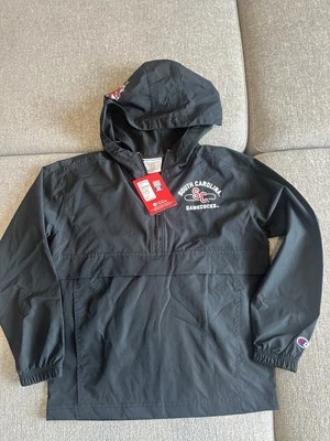 Champion South Carolina Gamecocks Packable Windbreaker Hooded Youth M 7-8 NWT - Image 1 of 4