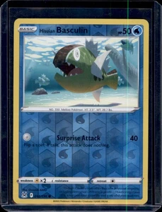 Hisuian Basculin SWSH11: Lost Origin Pokemon 044/196 Reverse Holo NM+ - Picture 1 of 2