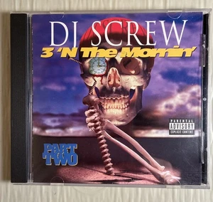 DJ SCREW - 3 'N The Mornin’ (Part Two) CD Bigtyme In Excellent Cond Nice - Imagen 1 de 8