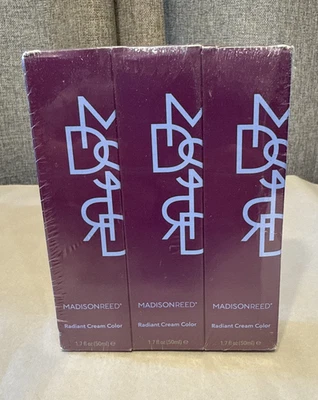 MADISON REED PP AZUL HIELO COLOR CREMA RADIANTE Lote de 3 (Tubos de 1,7 oz) Nuevos en Caja Foto 1 de 4
