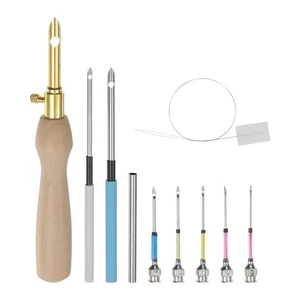 Verstellbare Lochnadel-Sets 8 Größen Griff mit verstellbarer Stickerei Weben - Bild 1 von 6
