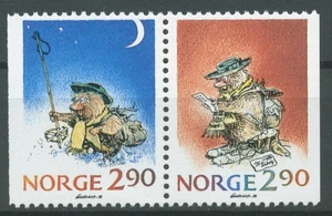 Norwegen 1988 Weihnachten Kinderbuch Ludvig 1007/08 postfrisch - Picture 1 of 1