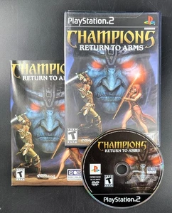 Champions: Return To Arms (Sony Playstation 2, 2004) CIB - Picture 1 of 1