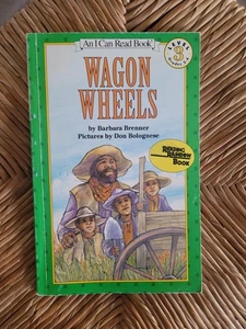 An I Can Read Book Wagon Wheels Level 3 Grades 2-4 Reading Rainbow Book - Imagen 1 de 1
