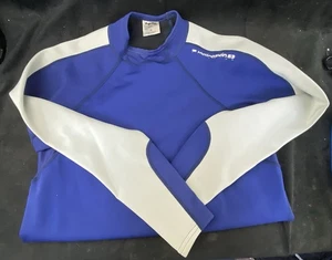 Top de natación NRS para hombre Hydroskin G2 titanio manga corta neopreno protección contra erupciones talla XL - Imagen 1 de 7