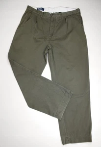 Polo Ralph Lauren Men’s Khaki Chino Trousers 36/34 Classic Fit 100% Cotton - Picture 1 of 11