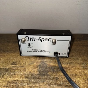 Tru-Spec Model TA-25 Amplifier UHF / VHF / FM - Picture 1 of 4
