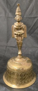 Antique Hanuman Temple Prayer Bell, Rich Melodius Tone - Bild 1 von 6