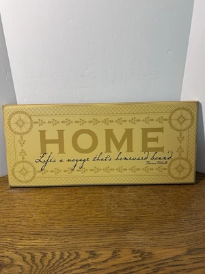 INICIO "Life’s A Voyage That’s Homeward Bound" diseño Herman Melville Danielson Foto 1 de 4