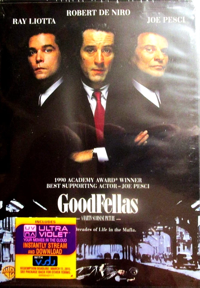 GoodFellas (DVD) by SCORCESE w Robert De Niro NEW SEALED Foto 1 de 1