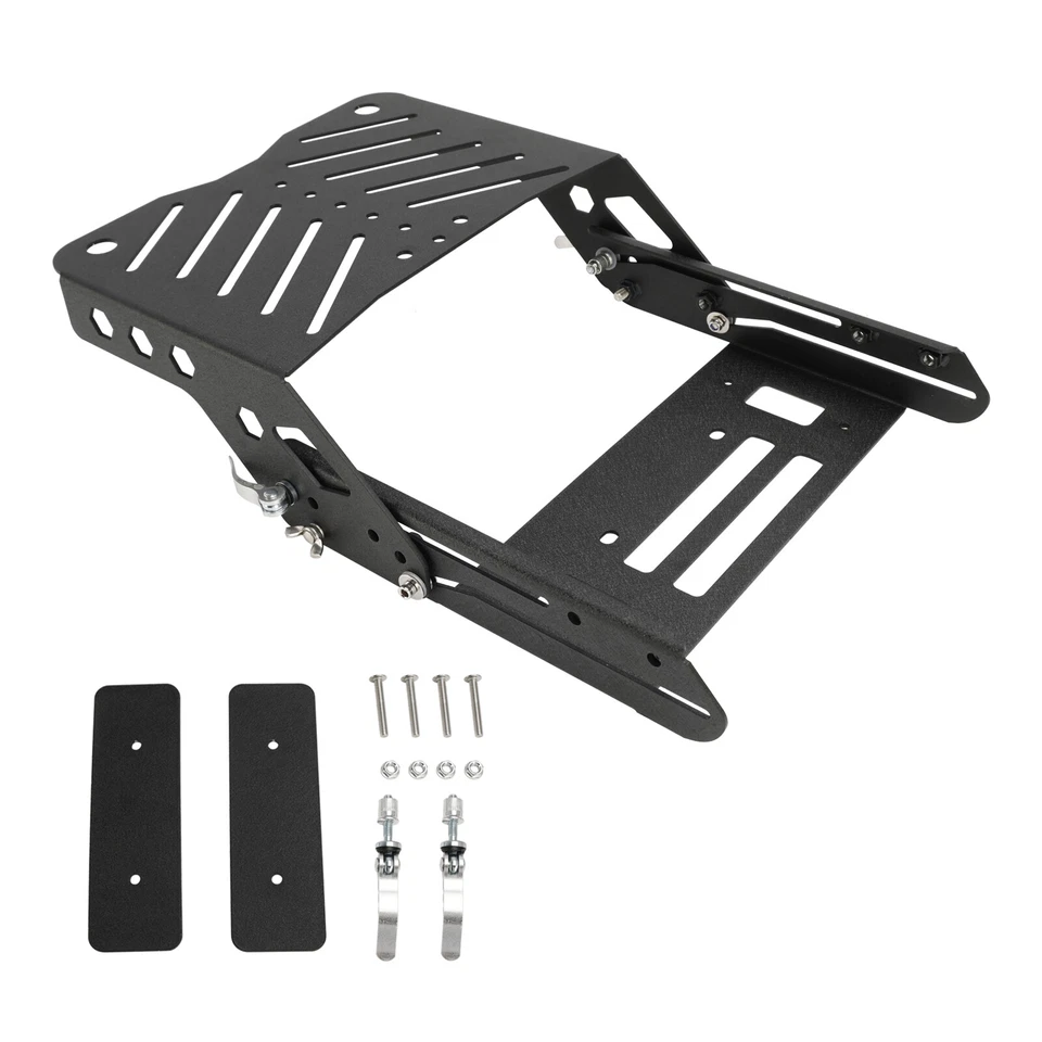 BLACK SLIDE CARRIER TOP CASE RACK FOR HONDA SUPER CUB / CROSS CUB 50 110 13-18 - Image 1 of 4