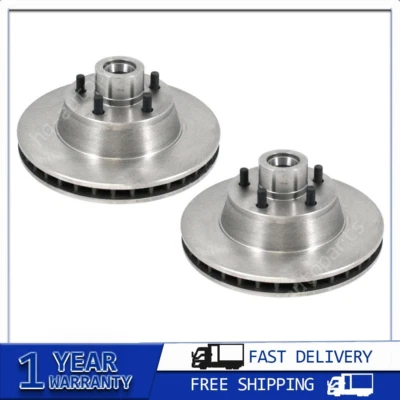 Brake Rotors and Hub Assembly For Dodge B200 Van 1974 1973 - Image 1 of 3