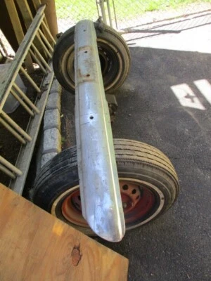 Cadillac 65 Series 1939 parachoques delantero o trasero?  ? Solo hoja sin soporte Foto 1 de 4