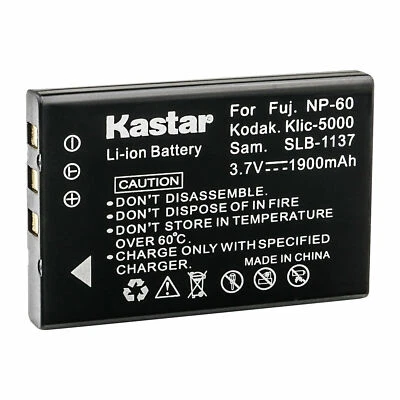 Kastar Replacement Battery for Universal Remote Control URC MX 980 as NP-60 - Image 1 of 3