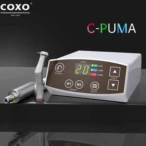 COXO Dental Electric Micro Motor System C PUMA LED Handpiece Brushless 4Holes - Picture 1 of 33