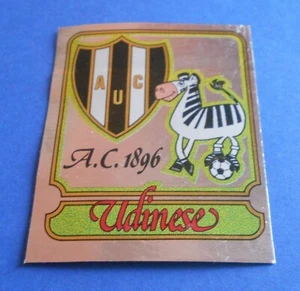 FIGURINA CALCIATORI PANINI 1981 82 SCUDETTO UDINESE N.298 RECUPERATA ADESIVA - Imagen 1 de 2