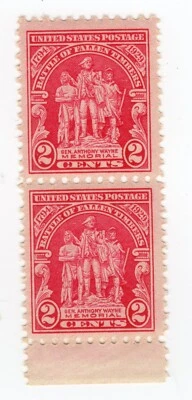 Scott #680 Battle of Fallin Timbers Pair of Stamps - MNH #2 - Image 1 of 2
