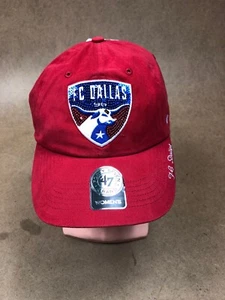 '47 MLS FC Dallas Sparkle Team Farbe Clean Up Cap Mütze - rot - OS - neu mit Etikett - Bild 1 von 7