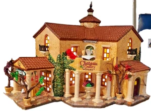 Department 56 Chateau Valley Winery #799926 Snow Village Retired Illuminated - Picture 1 of 16