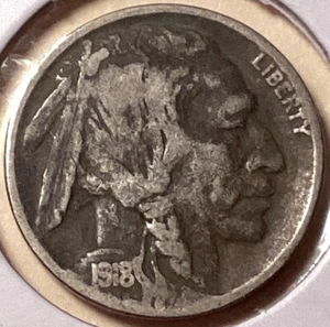 1918 D Büffelnickel - Bild 1 von 2