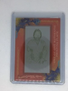 2010 Topps Allen & Ginter Sig HansenYellow Print Plate 1of1 Deadliest Catch - Picture 1 of 1