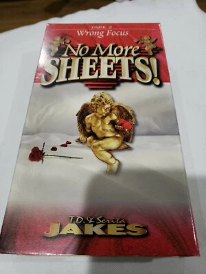 No More Sheets! TD Jakes [VHS] Tape 4 - Image 1 of 2