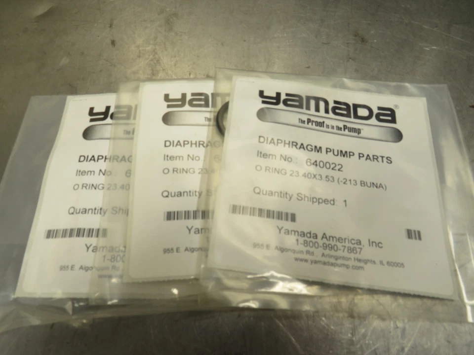 Yamada 640022 O-Ring Lot of 3! - Image 1 of 1