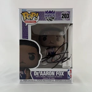 De’Aaron Fox signiert handsigniert Funko POP #203 Beckett BAS - Bild 1 von 4