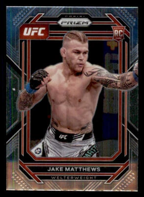 2023 Panini Prizm UFC #109 Jake Matthews RC - Image 1 of 2