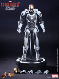 New Hot Toys 1/6 MMS214 Marvel Iron man 3 Mark XXXIX 39 Starboost Action Figure - Picture 1 of 13