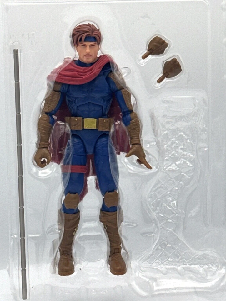 X-Men Marvel Legends Age of Apocalypse Gambit 6-Inch Action Nemesis Wave No BAF - Image 1 of 1