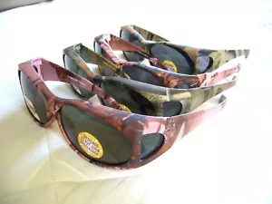Polarisierte Herrensonnenbrille tarnfarben Damen Fit-over Leser & unpolarisiert 6P - Bild 1 von 21