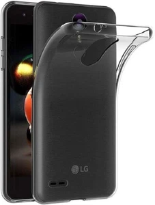 For LG K9 / K8 2018 TPU CLEAR CASE SOFT SILICONE GEL BACK ULTRA SLIM COVER K 8 9 - Picture 1 of 10