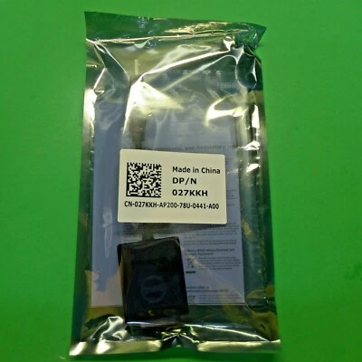 Genuine Dell Display Port to DVI Single Link Video Adapter 8in 27KKH - Image 1 of 3