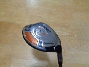 PING G10 18 Degree HYBRID WOOD Hybrid Utility G 10 Graphite TFC 129 R-Flex - Picture 1 of 6