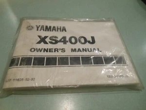 NEW OEM YAMAHA XS400J Owner's Manual # LIT-12628-02-92 - Picture 1 of 2