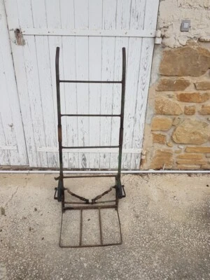 Ancien Diable pliant Vintage Outils de métier - Photo 1/4