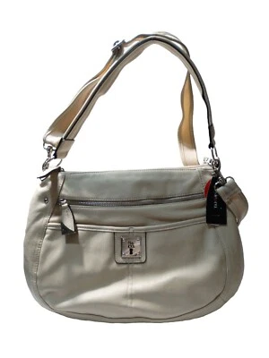 Bolso X-Body Myriam color beige nuevo con etiquetas Style&Co con herrajes plateados Foto 1 de 4