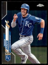 2020 Topps Chrome Base #63 Hunter Dozier - Kansas City Royals