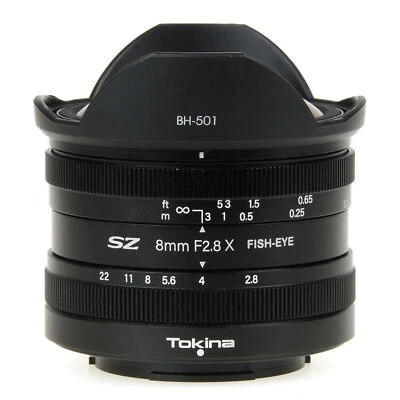 TOKINA SZ 8mmF2.8 Fisheye MF ｷﾔﾉﾝ-M - Image 1 of 2