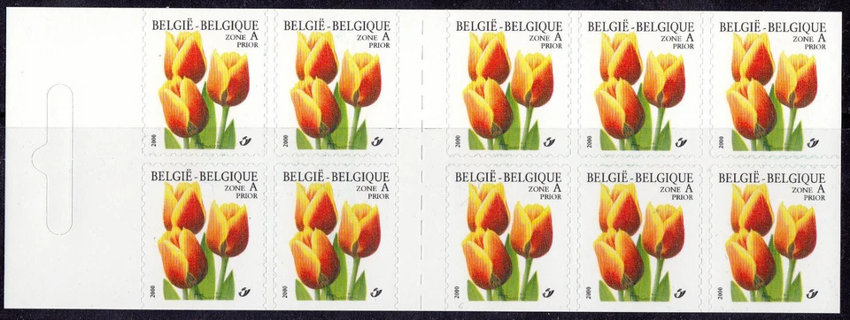 Belgium 2000 Booklet (PZB 34) Flower - Image 1 of 1
