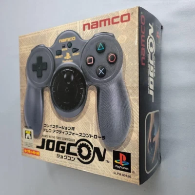 Namco PlayStation Controller JOGCON CIB Japan NPC-105 NEW F/S - Image 1 of 4