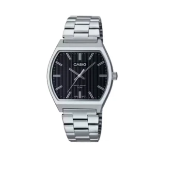 Casio Men's MTP-B140D-1AV Pro Diver Quartz Black Dial Stainless Steel Watch - Image 1 of 2