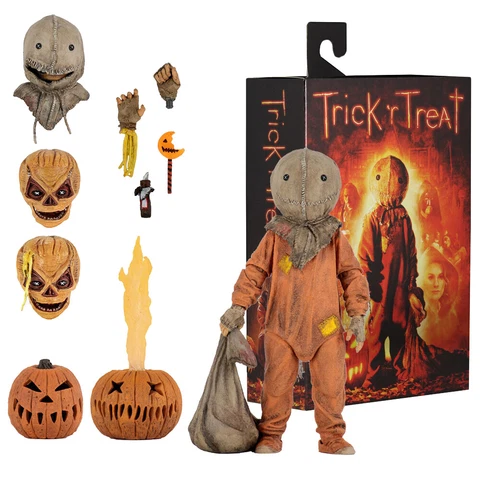 NECA Trick r Treat - Ultimate Sam Retro 4.7'' Action Figure Model Collection NIB Cover